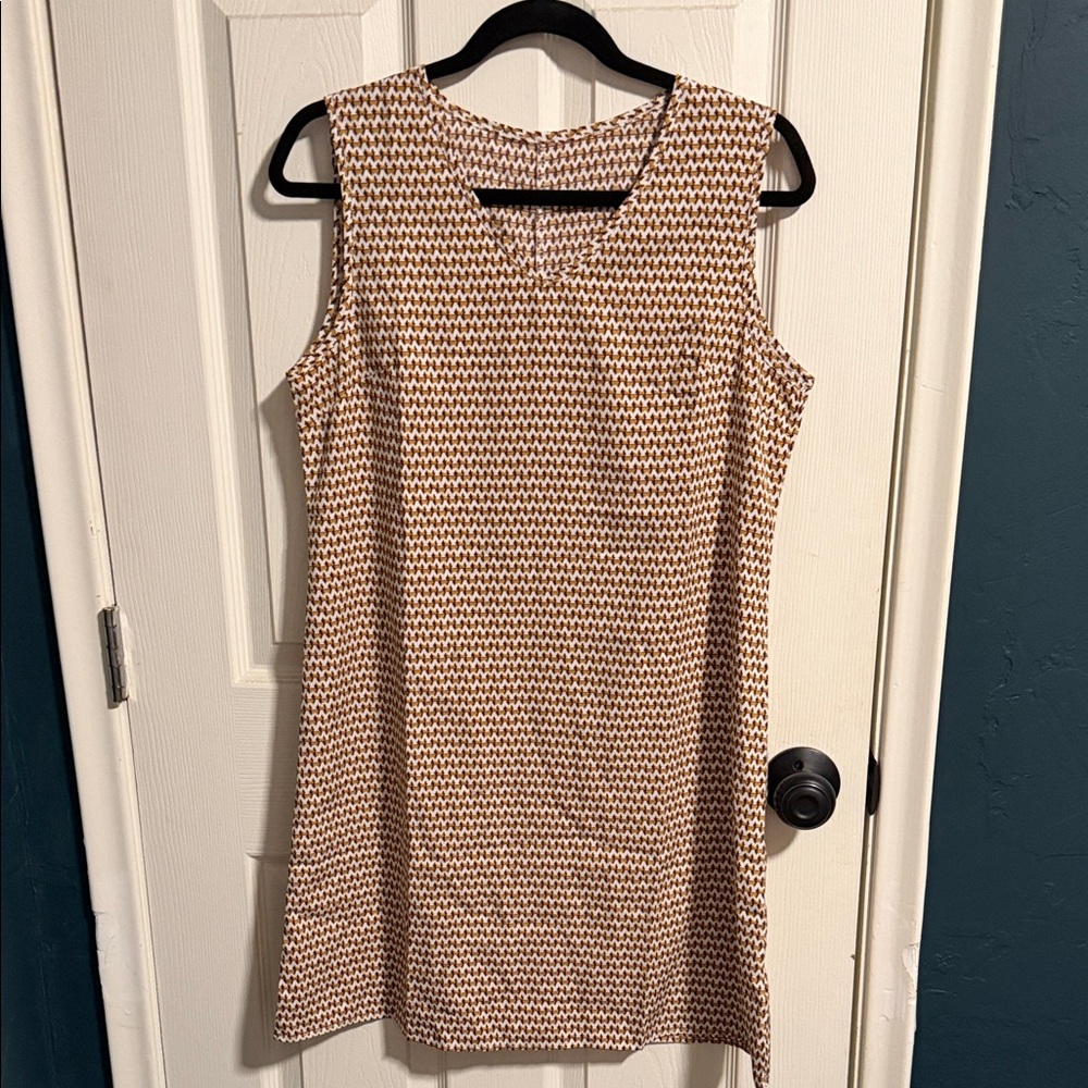 🌵Sleeveless Patterned Dress